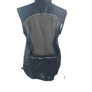 Louis Garneau Lightweight sz M CYCLING VEST Mesh Back, Reflective
